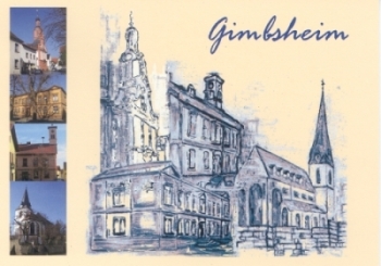 Gisela Graf Postkarte Neue Ansichten von Gimbsheim